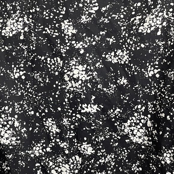 INC International Concepts Size XXL Black White Paint Splatter Pattern Button Up - Picture 6 of 6